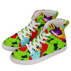 Untitled Island 3 Men s Hi-top Skate Sneakers by bestdesignintheworld