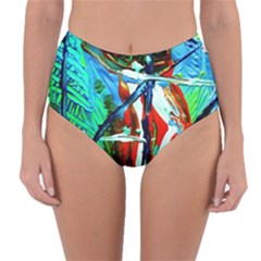 Depression 4 Reversible High-waist Bikini Bottoms by bestdesignintheworld