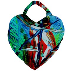 Depression 4 Giant Heart Shaped Tote