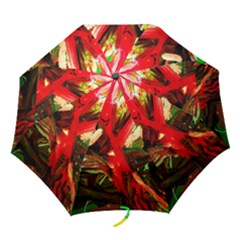 Flamingo   Child Of Dawn 4 Folding Umbrellas by bestdesignintheworld