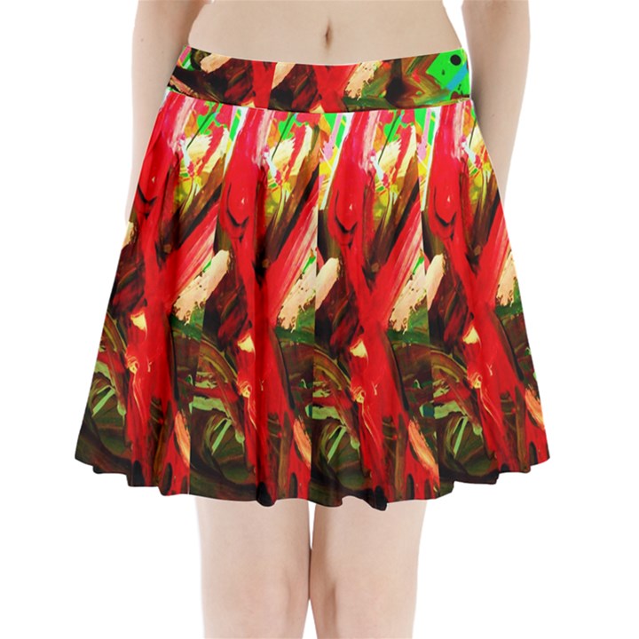 Flamingo   Child Of Dawn 4 Pleated Mini Skirt