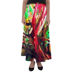 Flamingo   Child Of Dawn 4 Flared Maxi Skirt by bestdesignintheworld