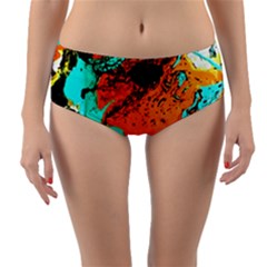 Fragrance Of Kenia 3 Reversible Mid-waist Bikini Bottoms by bestdesignintheworld