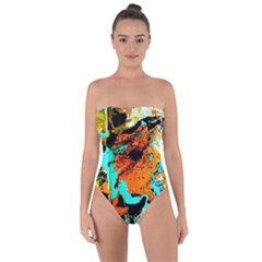 Fragrance Of Kenia 3 Tie Back One Piece Swimsuit by bestdesignintheworld