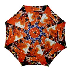 Smashed Butterfly 2 Golf Umbrellas by bestdesignintheworld