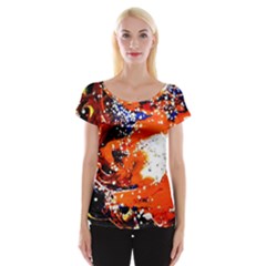 Smashed Butterfly 2 Cap Sleeve Tops by bestdesignintheworld