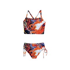 Smashed Butterfly 2 Girls  Tankini Swimsuit