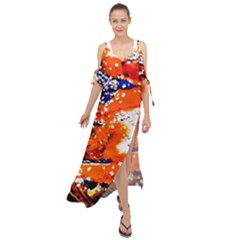 Smashed Butterfly 2 Maxi Chiffon Cover Up Dress