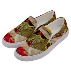 Hidden Strings Of Purity 4 Men s Canvas Slip Ons by bestdesignintheworld