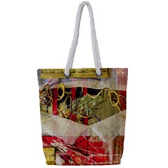 Hidden Strings Of Purity 4 Full Print Rope Handle Tote (small) by bestdesignintheworld