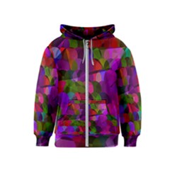 Geometric Kids  Zipper Hoodie