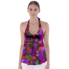 Geometric Babydoll Tankini Top by luizavictorya72