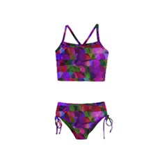 Geometric Girls  Tankini Swimsuit