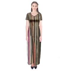 Old Singles Short Sleeve Maxi Dress