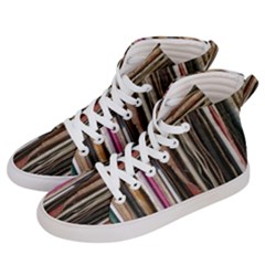 Old Singles Women s Hi-top Skate Sneakers by DeneWestUK