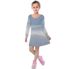 Cheviot Kids  Long Sleeve Velvet Dress