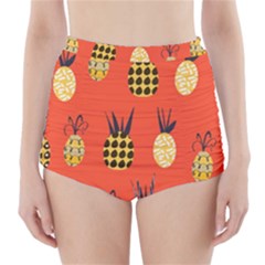 Pineapples High-waisted Bikini Bottoms by luizavictorya72