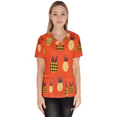 Pineapples Scrub Top by luizavictorya72