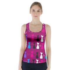 Cats Racer Back Sports Top by luizavictorya72