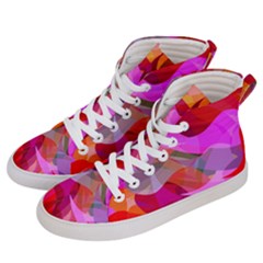 Abstract Men s Hi-top Skate Sneakers by luizavictorya72