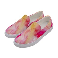 Watercolour Women s Canvas Slip Ons by luizavictorya72