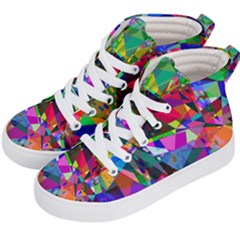 Abstraction Kid s Hi-top Skate Sneakers