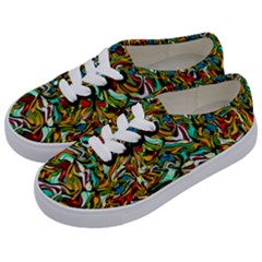 Artwork By Patrick-colorful-46 Kids  Classic Low Top Sneakers