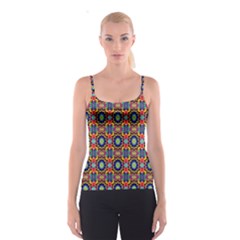 Artwork By Patrick-colorful-47 1 Spaghetti Strap Top by ArtworkByPatrick