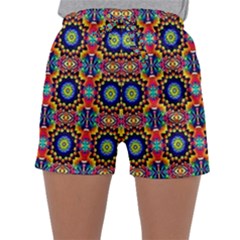 Artwork By Patrick-colorful-47 1 Sleepwear Shorts by ArtworkByPatrick