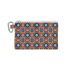 Artwork By Patrick-colorful-47 1 Canvas Cosmetic Bag (small)