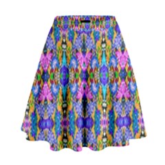 Artwork By Patrick-colorful-48 High Waist Skirt by ArtworkByPatrick