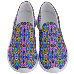 Artwork By Patrick-colorful-48 Men s Lightweight Slip Ons by ArtworkByPatrick