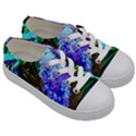 Lilac And Lillies 1 Kids  Low Top Canvas Sneakers View3