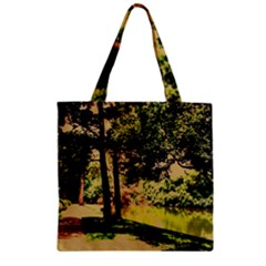 Hot Day In Dallas 25 Zipper Grocery Tote Bag by bestdesignintheworld