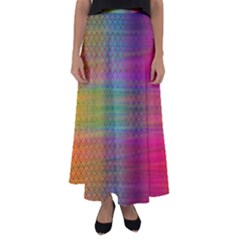 Colorful Sheet Flared Maxi Skirt by LoolyElzayat