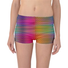 Colorful Sheet Reversible Boyleg Bikini Bottoms by LoolyElzayat