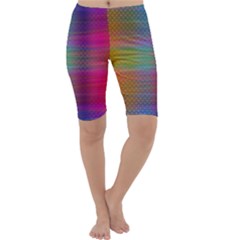 Colorful Sheet Cropped Leggings  by LoolyElzayat