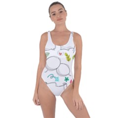 Set Chalk Out Chitchat Scribble Bring Sexy Back Swimsuit by Nexatart