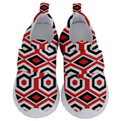 Motif Batik Design Decorative Velcro Strap Shoes