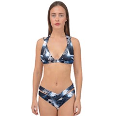 We Found Laika Double Strap Halter Bikini Set