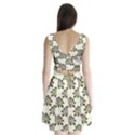 Camouflage Tropical Leaf Split Back Mini Dress  View2