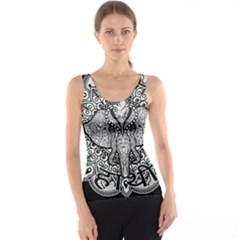 Ornate Hindu Elephant  Tank Top by Valentinaart