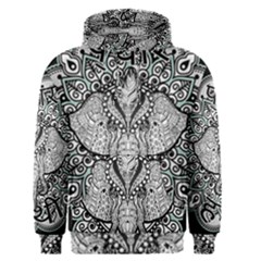 Ornate Hindu Elephant  Men s Pullover Hoodie by Valentinaart