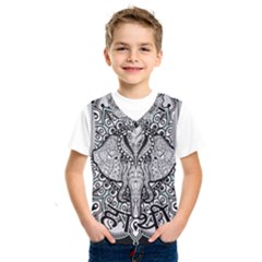 Ornate Hindu Elephant  Kids  Sportswear by Valentinaart