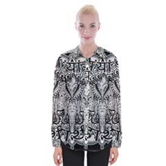 Ornate Hindu Elephant  Womens Long Sleeve Shirt