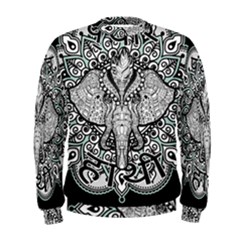 Ornate Hindu Elephant  Men s Sweatshirt by Valentinaart