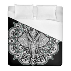 Ornate Hindu Elephant  Duvet Cover (full/ Double Size) by Valentinaart