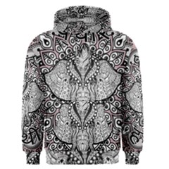 Ornate Hindu Elephant  Men s Pullover Hoodie by Valentinaart