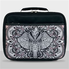 Ornate Hindu Elephant  Lunch Bag