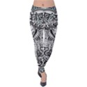 Ornate Hindu Elephant  Velvet Leggings View1